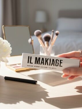 IL MAKIAGE Black Card Waterproof Liquid Eyeliner BNIB~ Vegan
